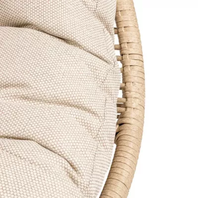 Rattan-Gartenstuhl FJORA - beige