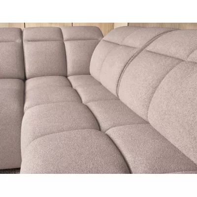 Designer-Ecksofa SAOIRSE – beige, rechte Ecke