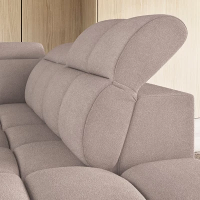 Designer-Ecksofa SAOIRSE – beige, rechte Ecke