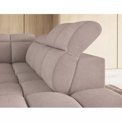 Designer-Ecksofa SAOIRSE – beige, rechte Ecke