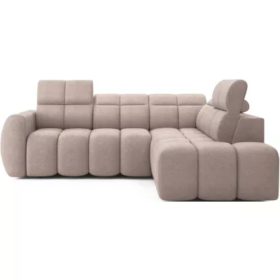 Designer-Ecksofa SAOIRSE – beige, rechte Ecke