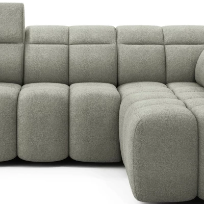Designer-Ecksofa SAOIRSE – Khaki, rechte Ecke