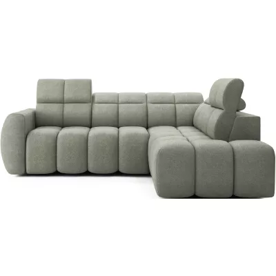 Designer-Ecksofa SAOIRSE – Khaki, rechte Ecke