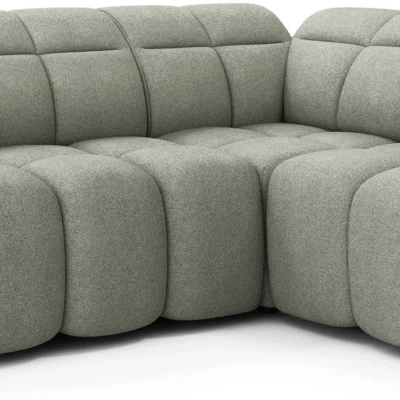 Designer-Ecksofa SAOIRSE – Khaki, rechte Ecke