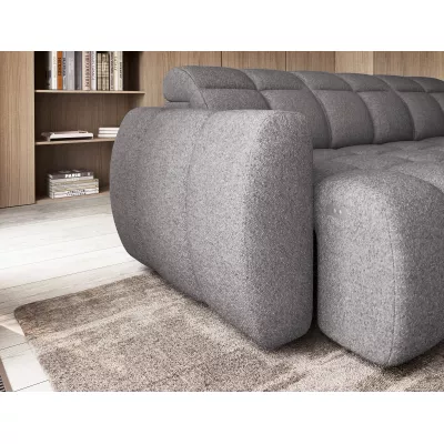 Designer-Ecksofa SAOIRSE – grau, rechte Ecke