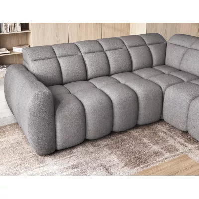 Designer-Ecksofa SAOIRSE – grau, rechte Ecke