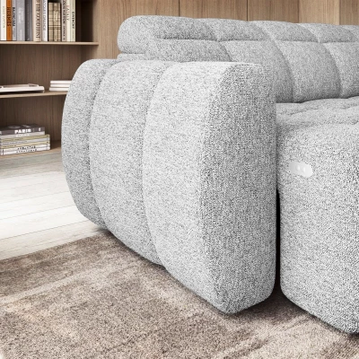 Designer-Ecksofa SAOIRSE – weiß, rechte Ecke