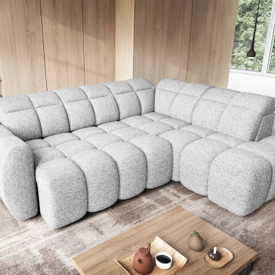 Designer-Ecksofa SAOIRSE – weiß, rechte Ecke