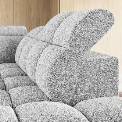 Designer-Ecksofa SAOIRSE – weiß, rechte Ecke