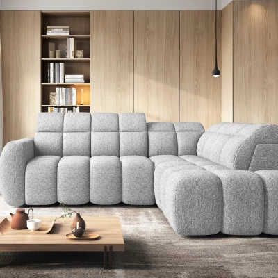 Designer-Ecksofa SAOIRSE – weiß, rechte Ecke