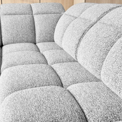 Designer-Ecksofa SAOIRSE – weiß, rechte Ecke