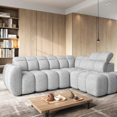 Designer-Ecksofa SAOIRSE – weiß, rechte Ecke