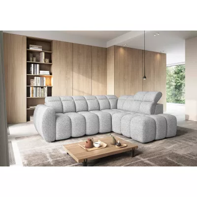 Designer-Ecksofa SAOIRSE – weiß, rechte Ecke