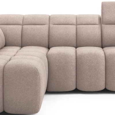 Designer-Ecksofa SAOIRSE – beige, linke Ecke