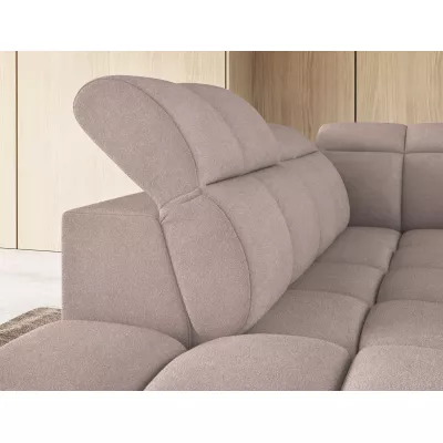 Designer-Ecksofa SAOIRSE – beige, linke Ecke