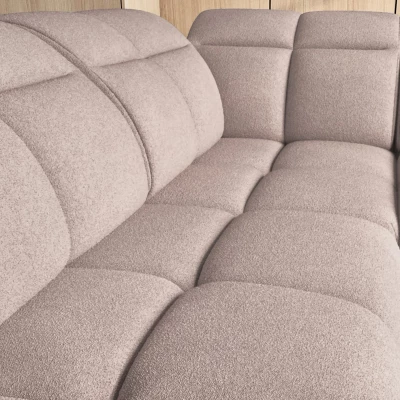 Designer-Ecksofa SAOIRSE – beige, linke Ecke