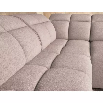 Designer-Ecksofa SAOIRSE – beige, linke Ecke