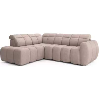 Designer-Ecksofa SAOIRSE – beige, linke Ecke