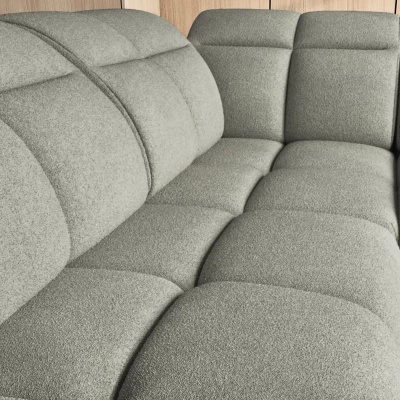 Designer-Ecksofa SAOIRSE – Khaki, linke Ecke