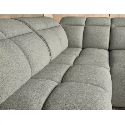 Designer-Ecksofa SAOIRSE – Khaki, linke Ecke