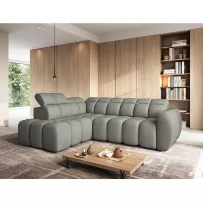 Designer-Ecksofa SAOIRSE – Khaki, linke Ecke