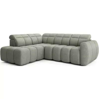 Designer-Ecksofa SAOIRSE – Khaki, linke Ecke