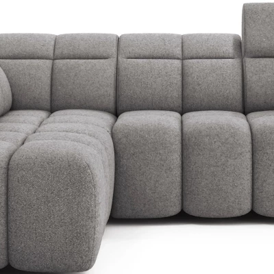 Designer-Ecksofa SAOIRSE – grau, linke Ecke