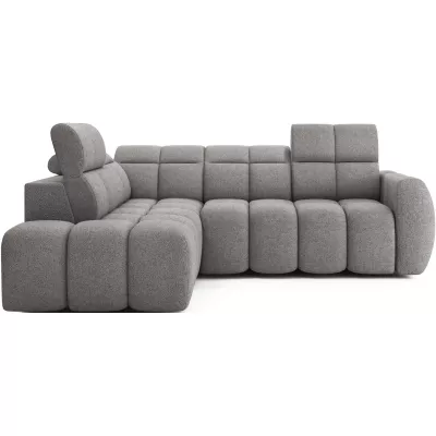 Designer-Ecksofa SAOIRSE – grau, linke Ecke