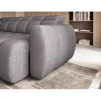 Designer-Ecksofa SAOIRSE – grau, linke Ecke