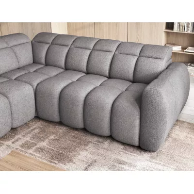 Designer-Ecksofa SAOIRSE – grau, linke Ecke