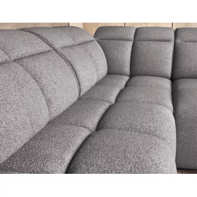 Designer-Ecksofa SAOIRSE – grau, linke Ecke