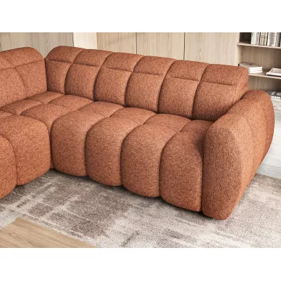 Designer-Ecksofa SAOIRSE - Ziegelstein, linke Ecke