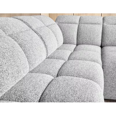 Designer-Ecksofa SAOIRSE – weiß, linke Ecke