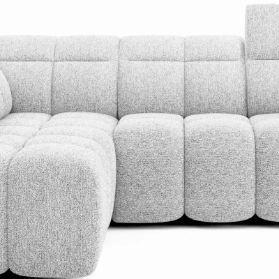 Designer-Ecksofa SAOIRSE – weiß, linke Ecke