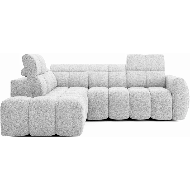 Designer-Ecksofa SAOIRSE – weiß, linke Ecke
