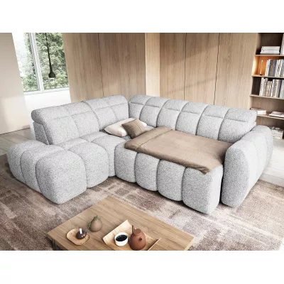 Designer-Ecksofa SAOIRSE – weiß, linke Ecke
