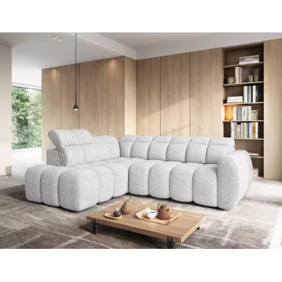 Designer-Ecksofa SAOIRSE – weiß, linke Ecke