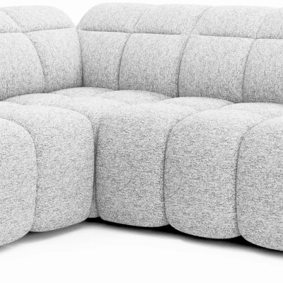 Designer-Ecksofa SAOIRSE – weiß, linke Ecke