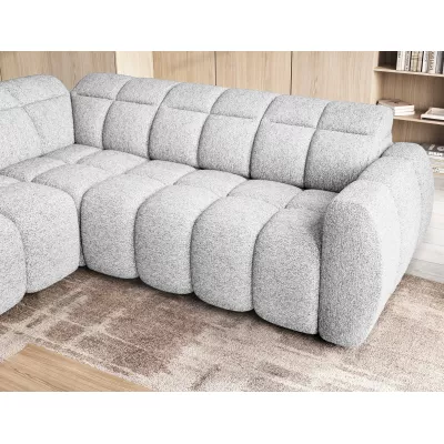 Designer-Ecksofa SAOIRSE – weiß, linke Ecke