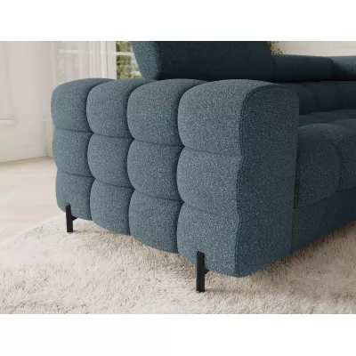 Designer-Sofagarnitur für U KALANI – blau, rechte Ausführung