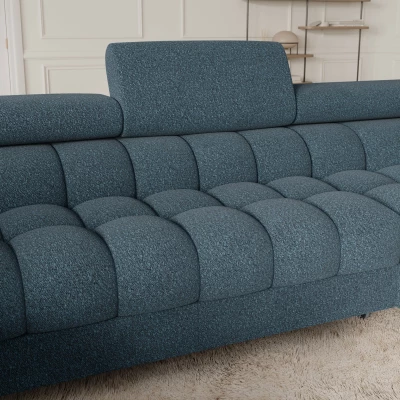 Designer-Sofagarnitur für U KALANI – blau, rechte Ausführung