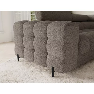 Designer-Sofagarnitur für U KALANI – graubraun, echtes Design