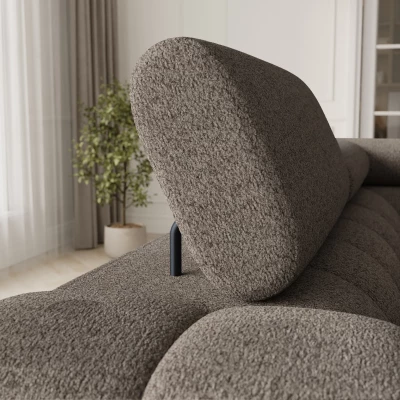 Designer-Sofagarnitur für U KALANI – graubraun, echtes Design