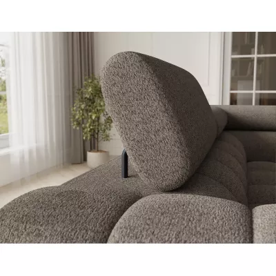 Designer-Sofagarnitur für U KALANI – graubraun, echtes Design