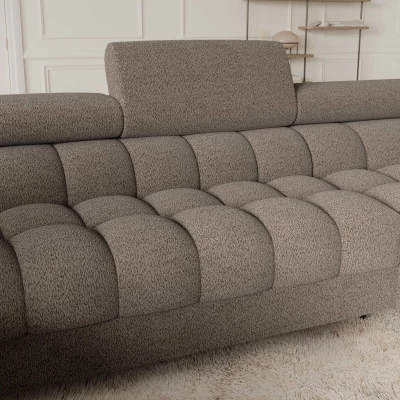 Designer-Sofagarnitur für U KALANI – graubraun, echtes Design