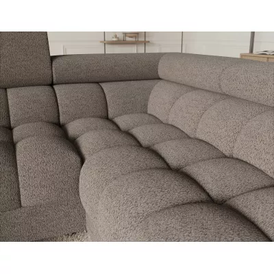 Designer-Sofagarnitur für U KALANI – graubraun, echtes Design