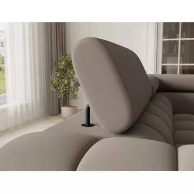 Designer-Sofagarnitur für U KALANI – Dunkelbeige, echtes Design