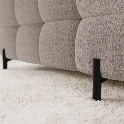 Designer-Sofagarnitur für U KALANI – grau-beige, echtes Design