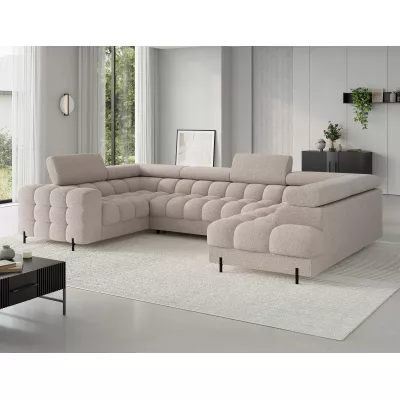 Designer-Sofagarnitur für U KALANI – grau-beige, echtes Design