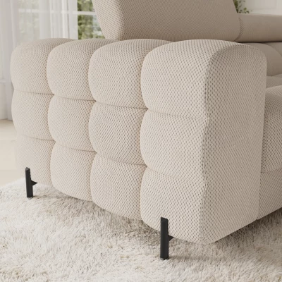 Designer-Sofagarnitur für U KALANI – hellbeige, echtes Design
